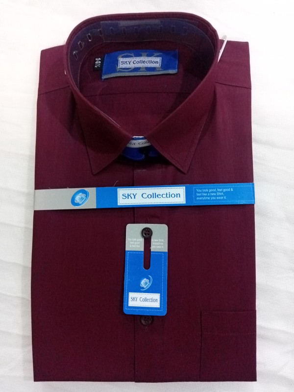 Burgundy Maroon Shirt