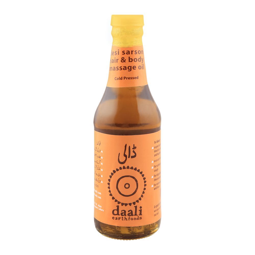 Daali Desi Sarson Oil, Cold Pressed, 250ml