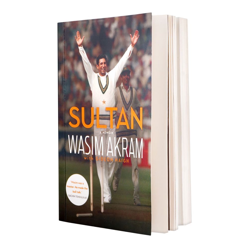 SULTAN A Memoir Wasim Akram, Book