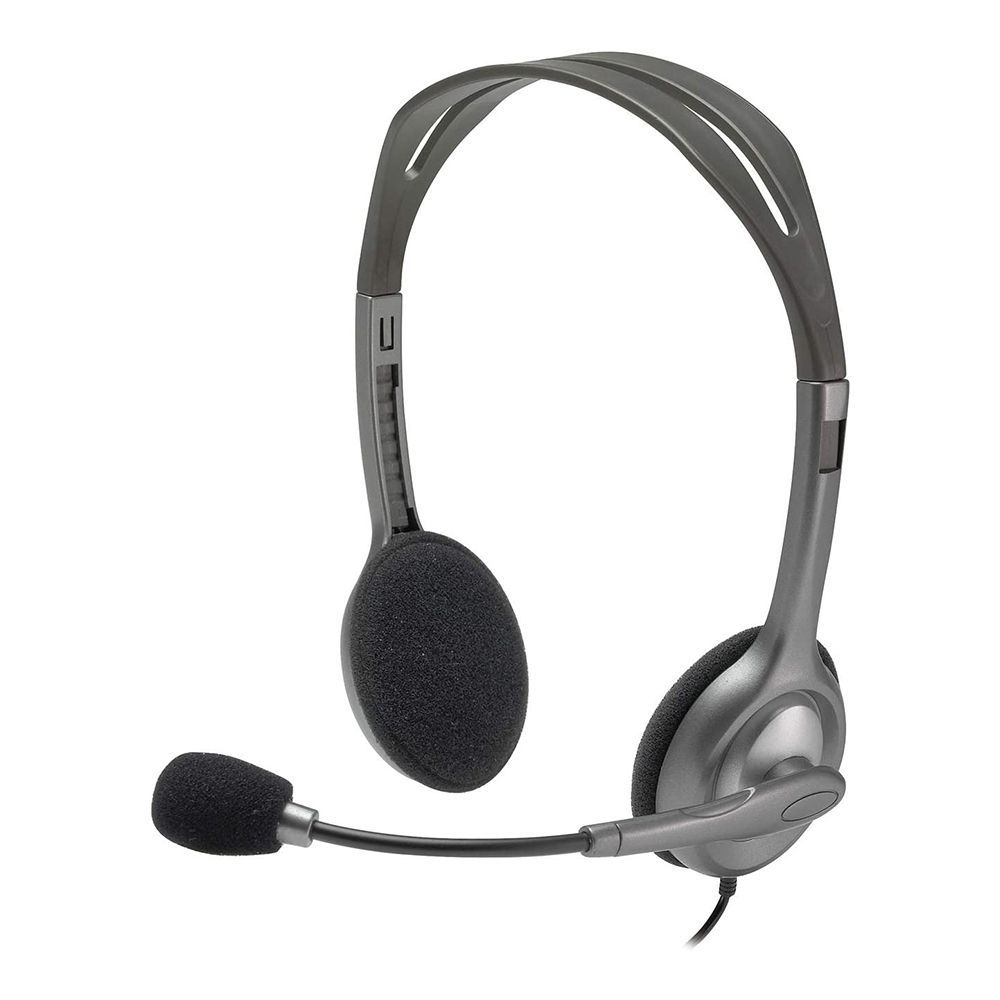 Logitech Stereo Headset, Black, H110, 981-00459