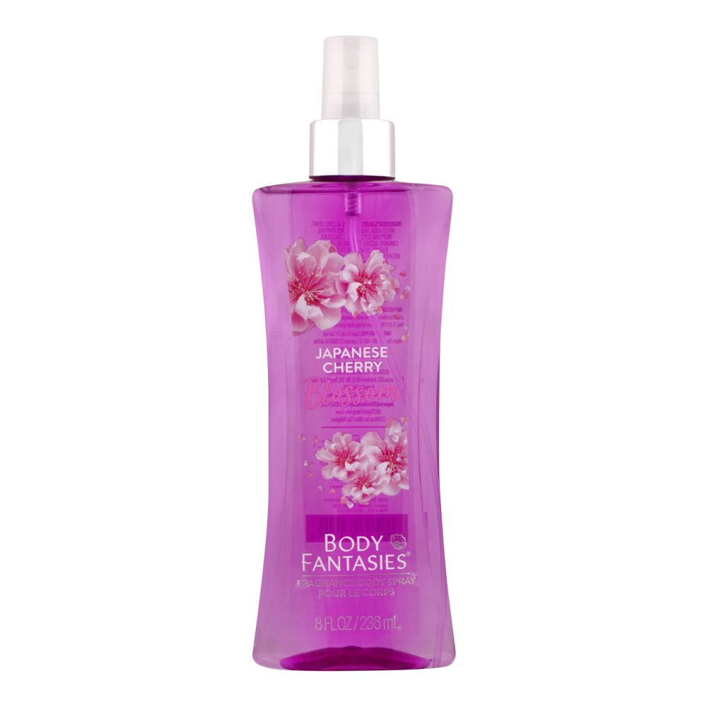 Body Fantasies Japanese Cherry Body Spray, For Women, 236ml