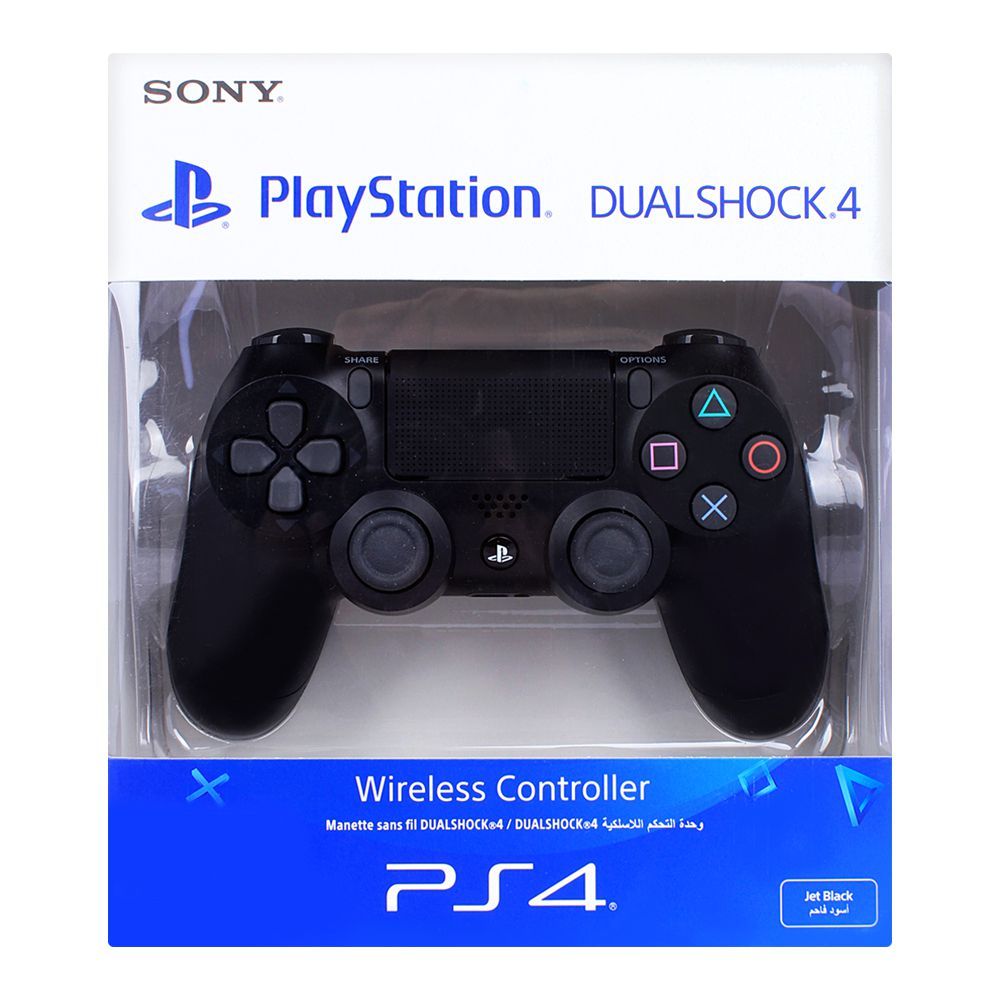 Sony PS4 Dualshock 4 Wireless Controller Jet Black