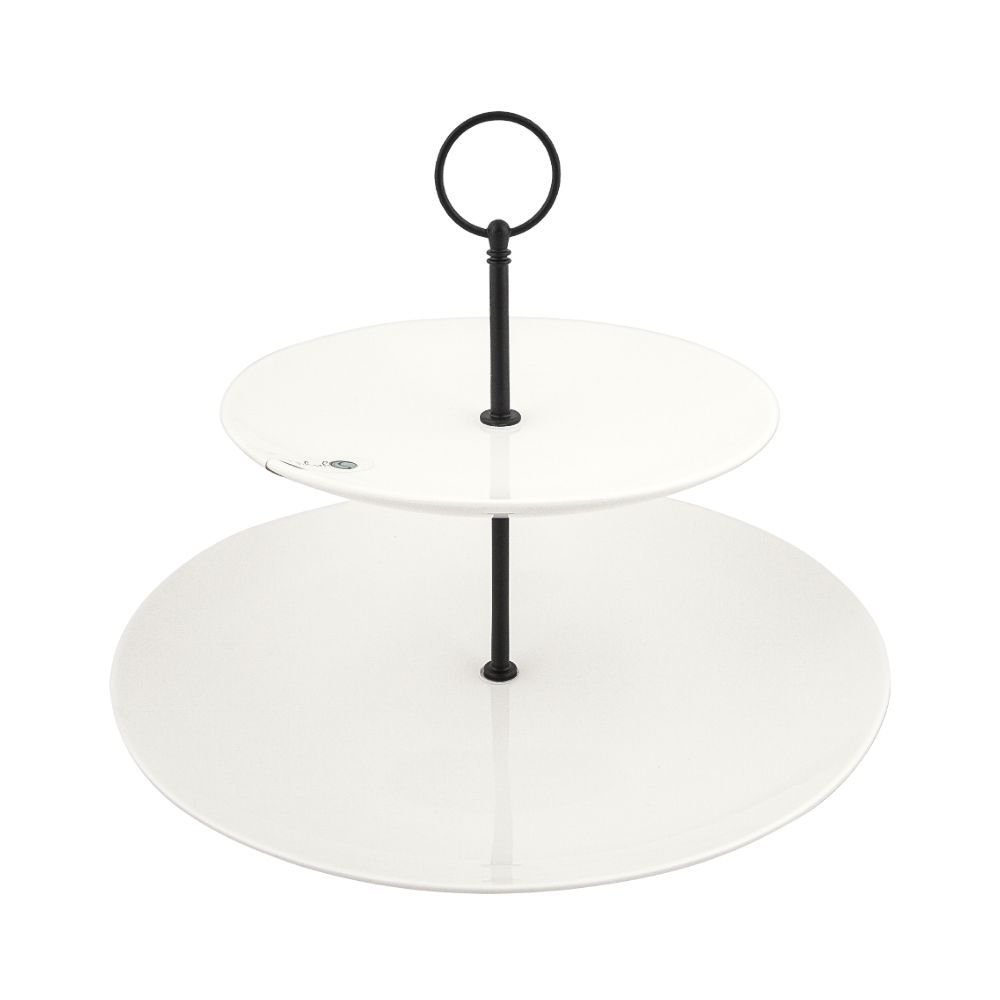 Symphony Round Cake Holder 2 Tier, SY-4453b