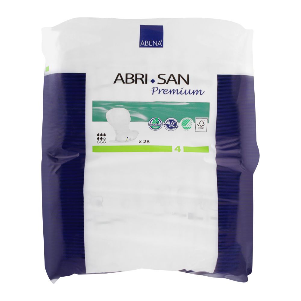 Abri-San Premium Pads, No. 4, 28-Pack