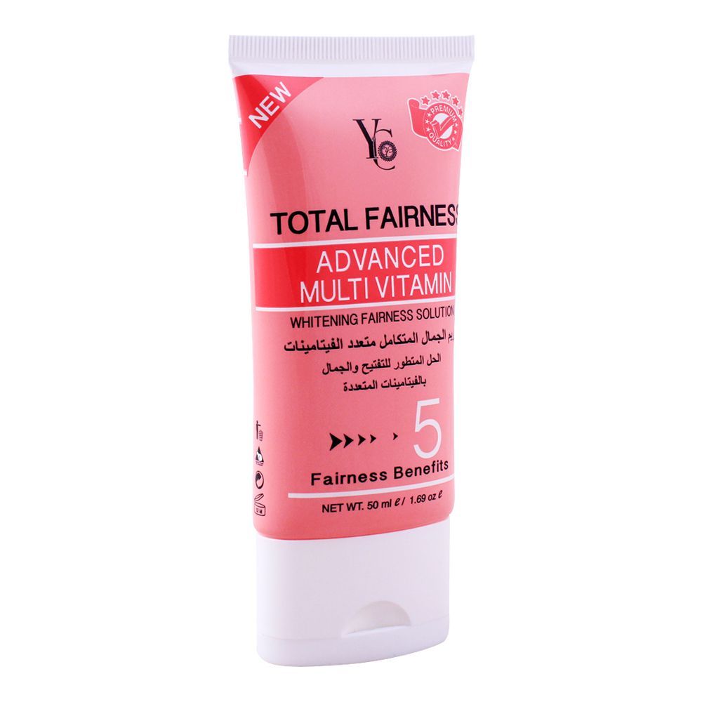 Yong Total Fairness Advanced Multivitamin Whitening Fairness Solution, 50ml