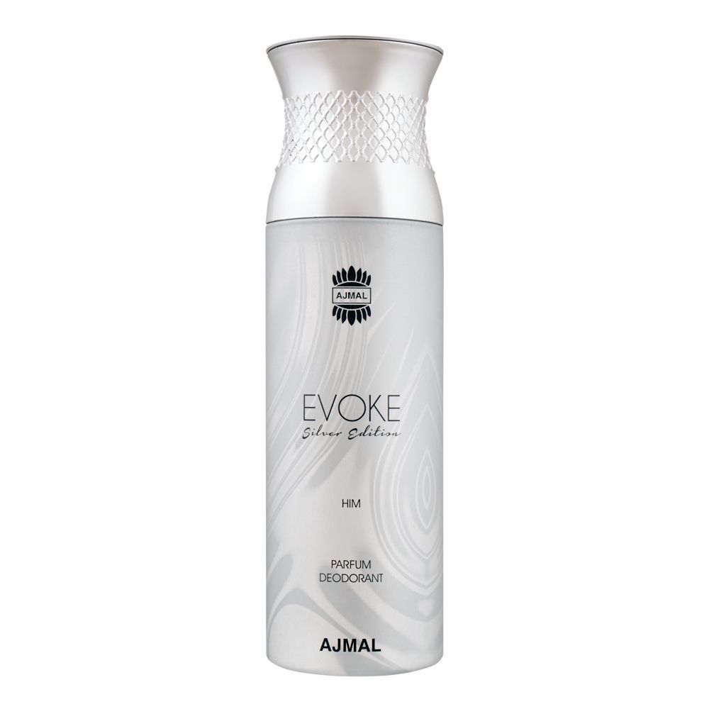 Ajmal Evoke Silver Edition Him Deodorant, 200ml