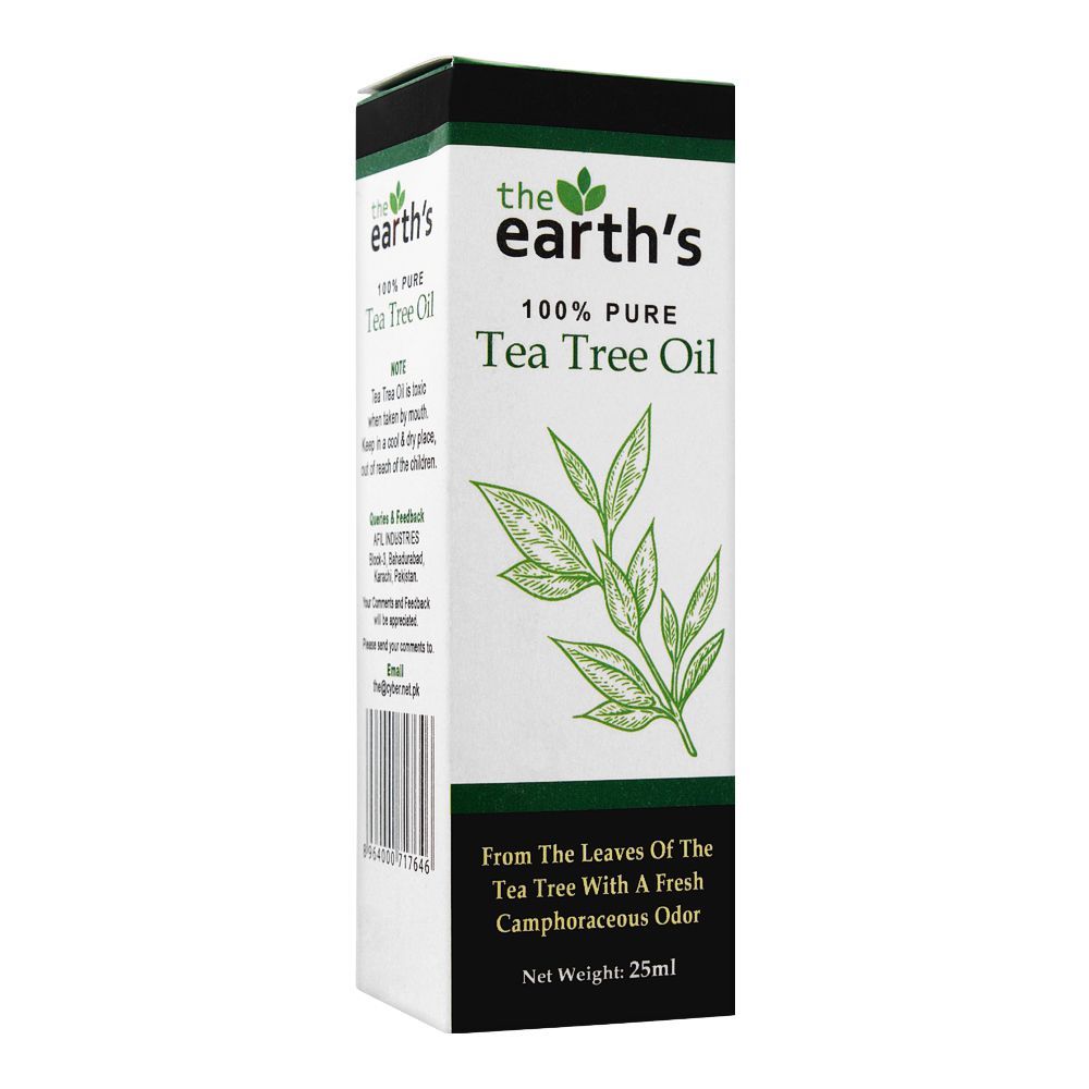 The Earth's 100% Pure Tea Tree Oil, 25ml