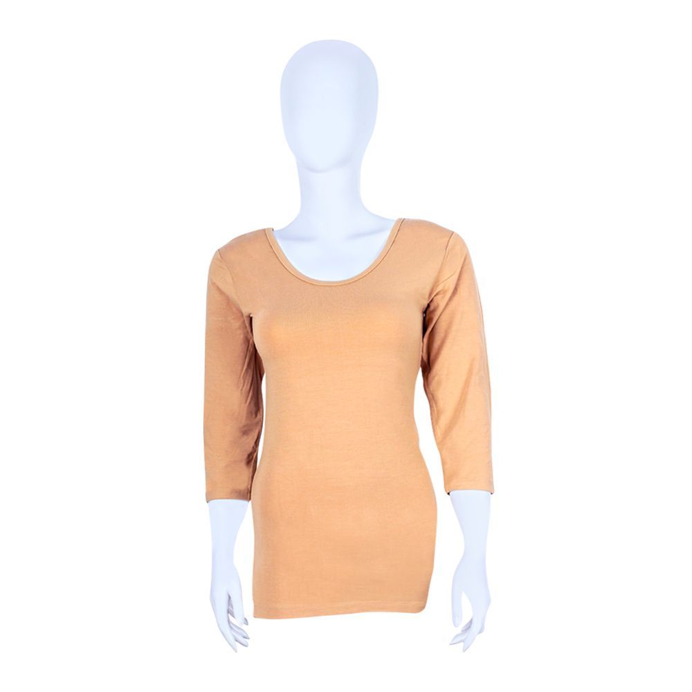 Jockey Thermal 3-Quarter Sleeves Top, Women, Skin Color - WR2503