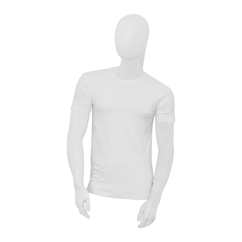 Adam Men's T-Shirt, 1 Pack, White, 2772