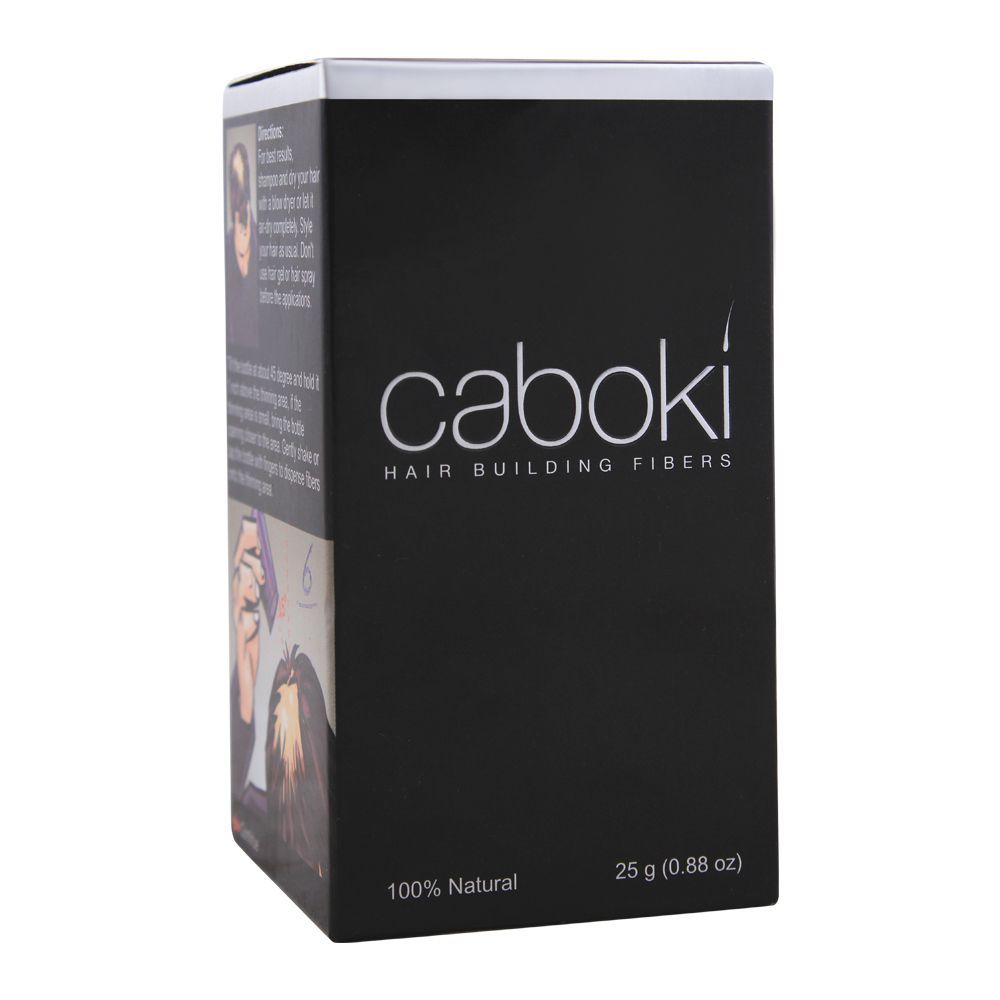 Caboki Hair Building Fibers, Medium Brown, 25g