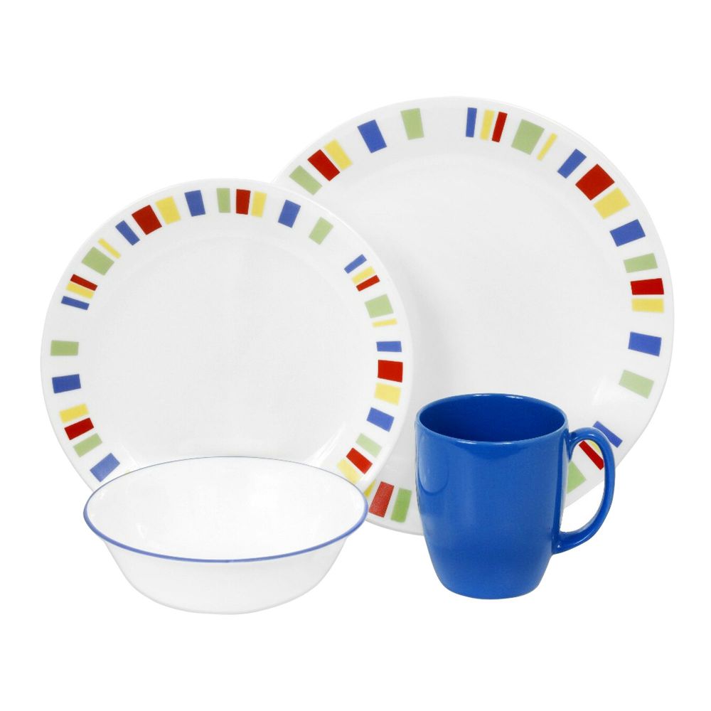 Corelle Livingware Breakfast Set Memphis, 16 Piece, 1066173