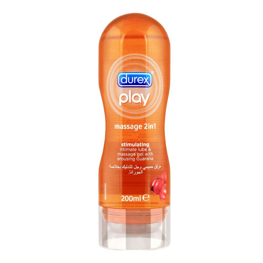 Durex Play Massage 2-In-1 Stimulating Massage Gel, 200ml