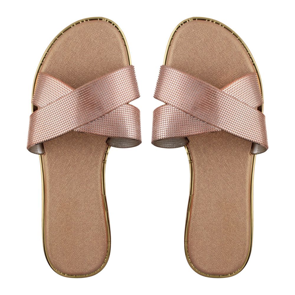 Women's Slippers, A-9, Gold