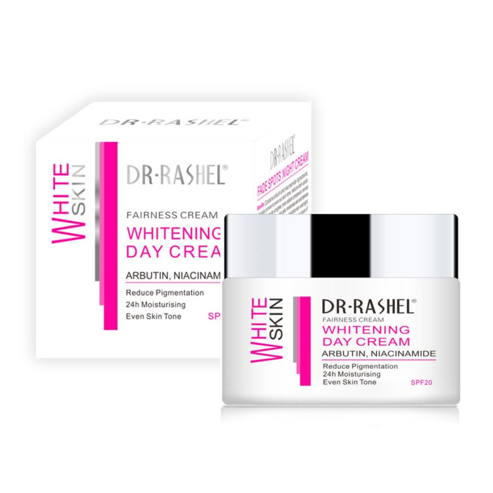 Dr. Rashel White Skin Whitening Fairness Day Cream, 50g