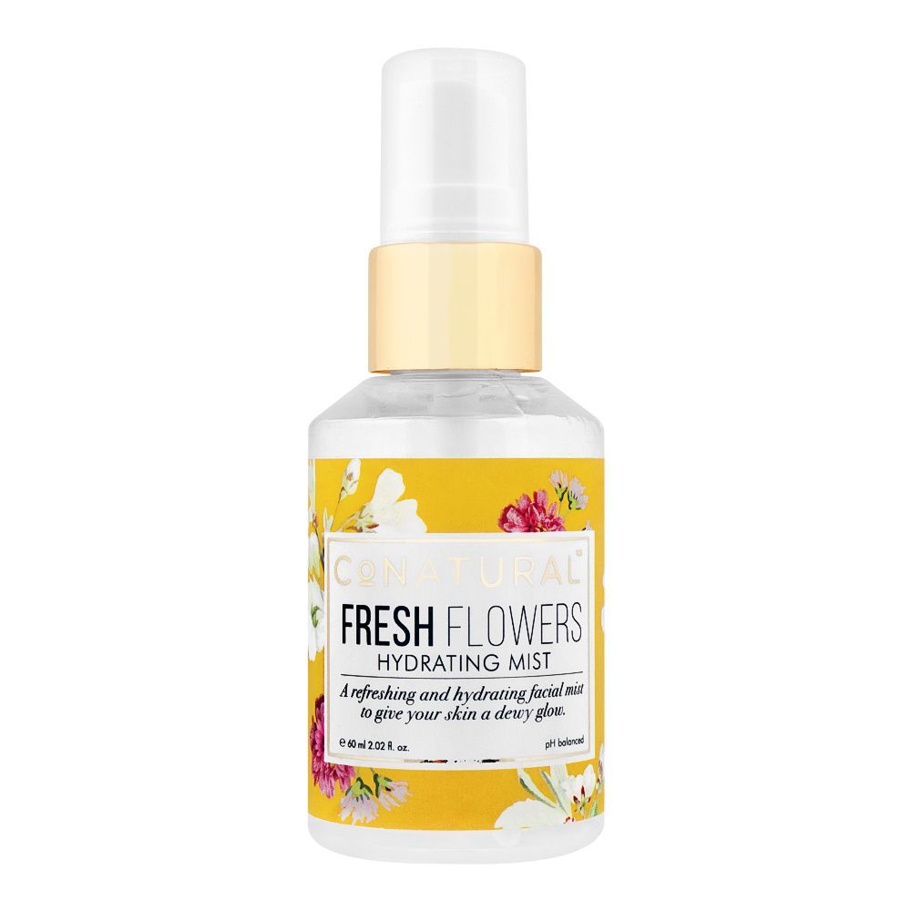 CoNatural Fresh Flowers Hydrating Mist, 60ml