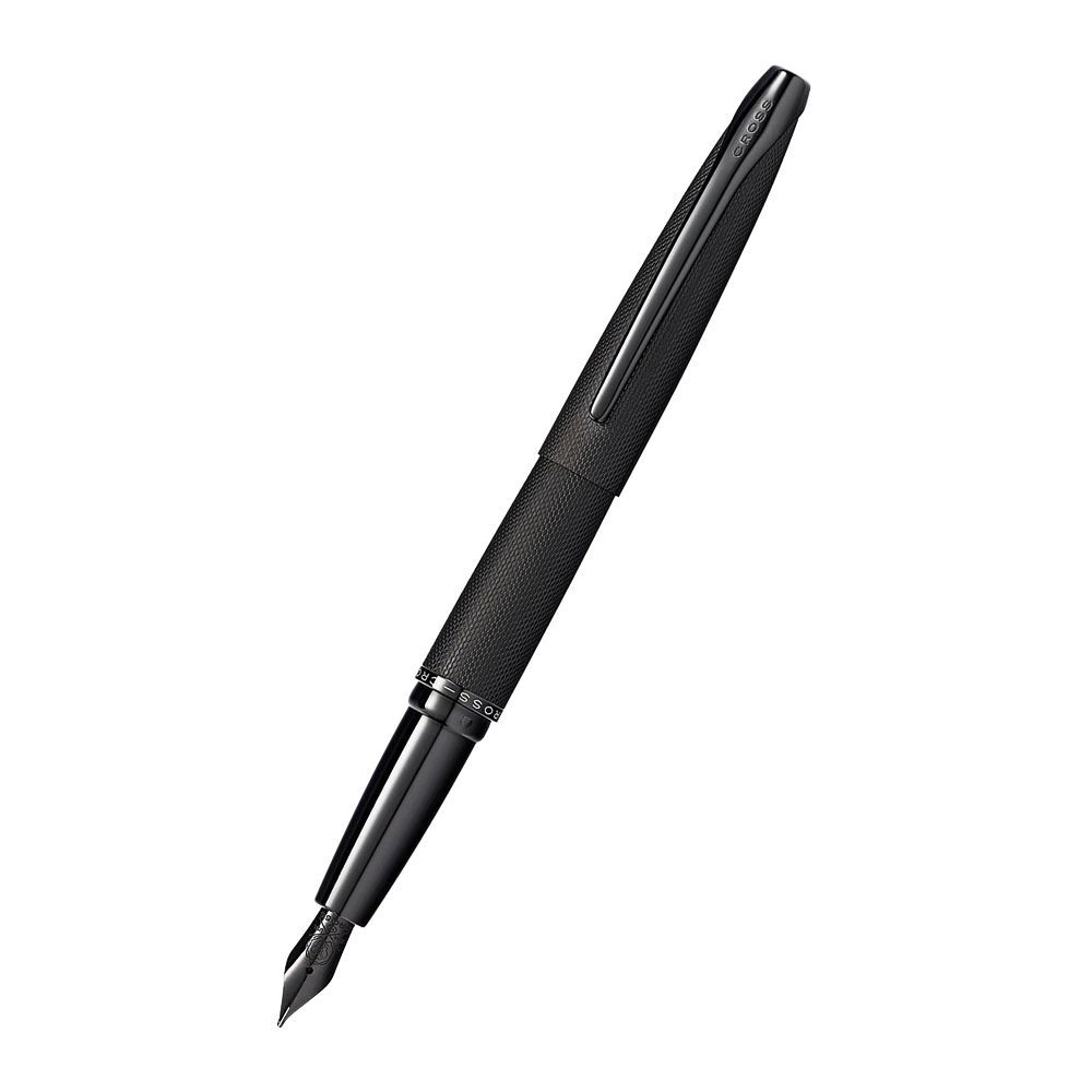 Cross ATX Fountain Pen Stylo Plume Matte Gray PVD, 886-46MJ