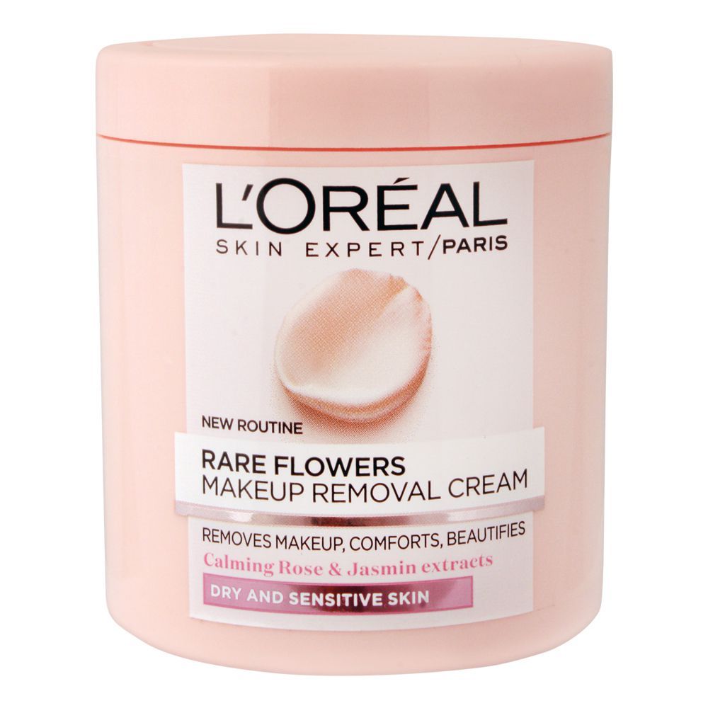 L'Oreal Paris Rare Flowers Makeup Removal Cream, 200ml