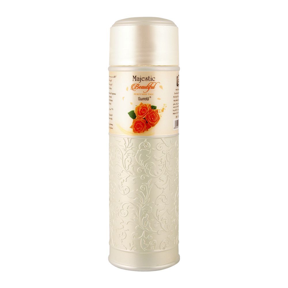 Surrati Majestic Beautiful Perfumed Talcum Powder, 125g