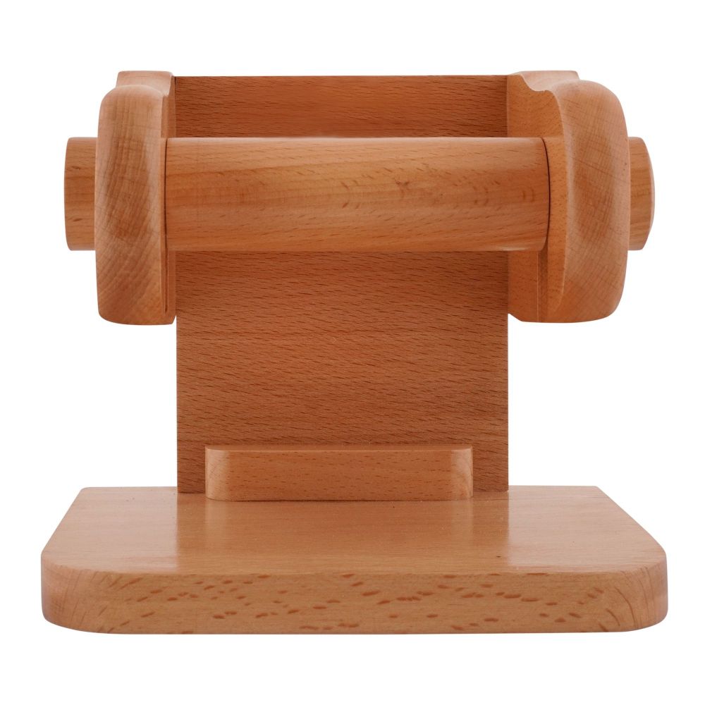 Amwares Beech Wood Wall Tissue Stand Small, 009021