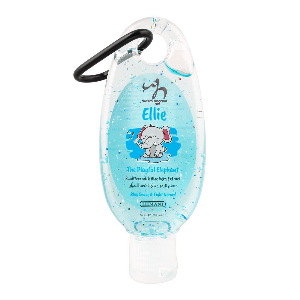 Wasim Badami Ellie The Playful Elephant Kids Hand Sanitizer, 65ml