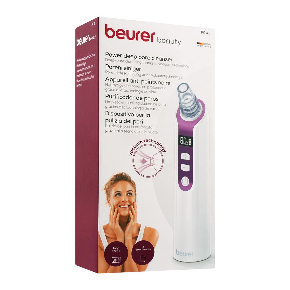 Beurer Beauty Power Deep Pore Cleanser, FC41