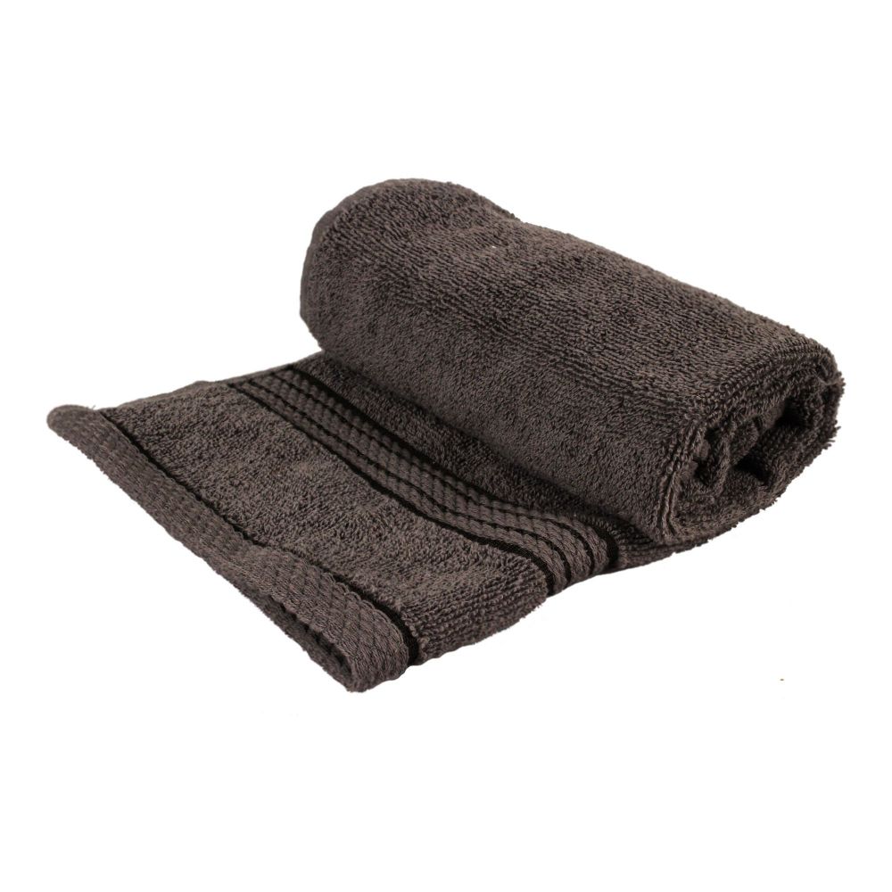 Cotton Tree Combed Cotton Face Towel, 40x60cm, Dark Grey