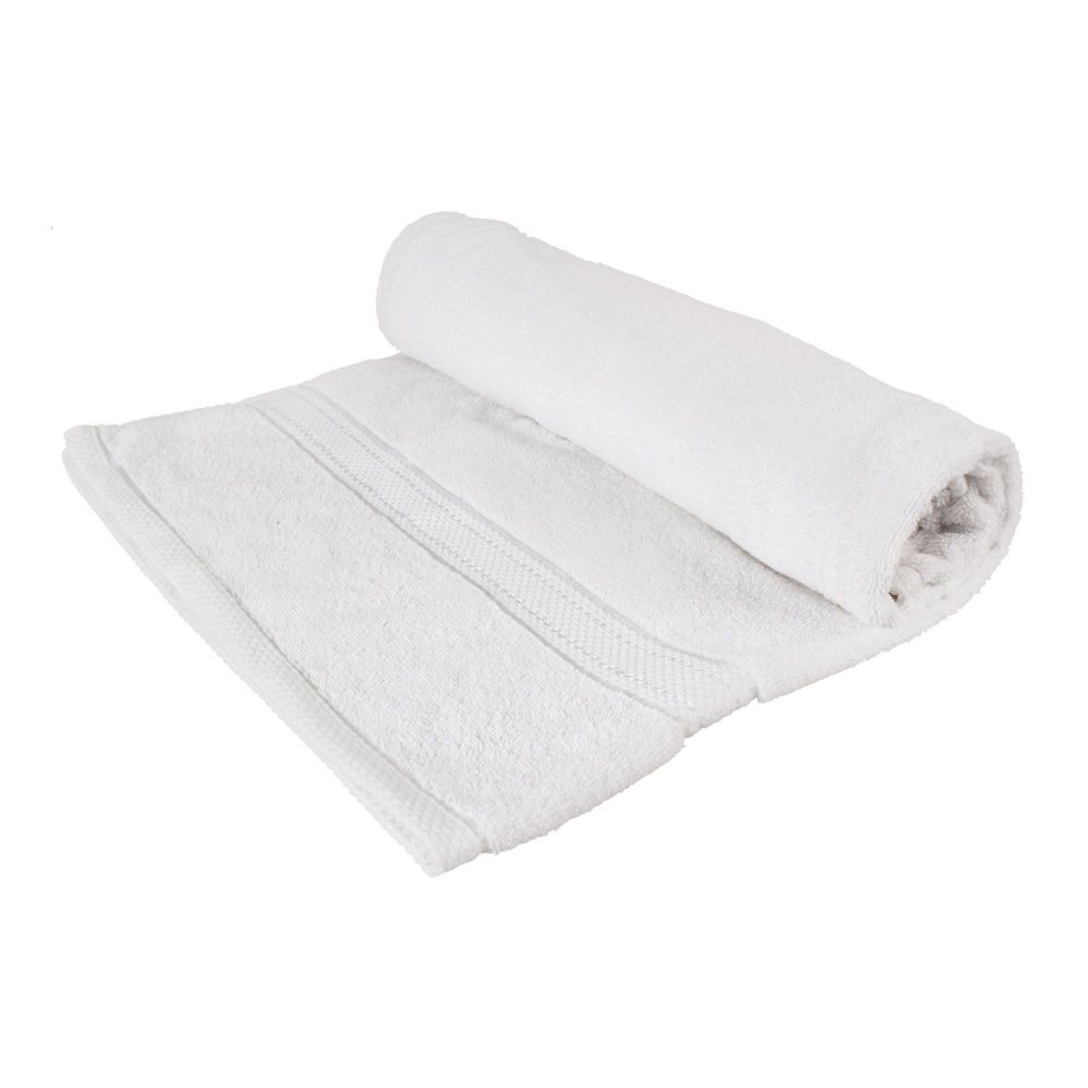 Cotton Tree Combed Cotton Bath Sheet, 90x150cm, White