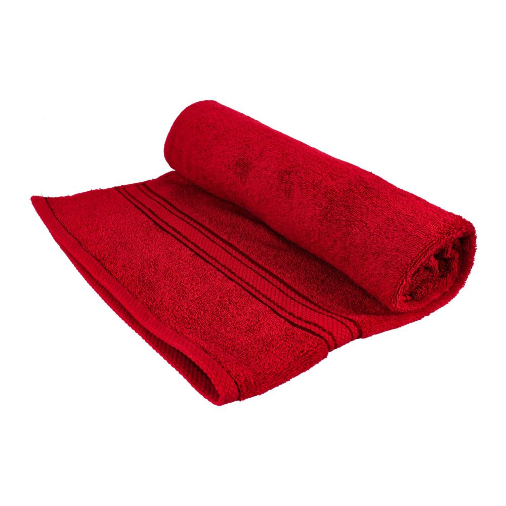 Cotton Tree Combed Cotton Face Towel, 40x60cm, Maroon