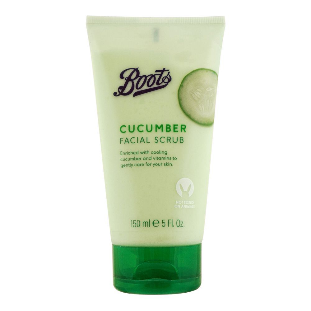 Boots Cucumber Facial Scrub, 150ml