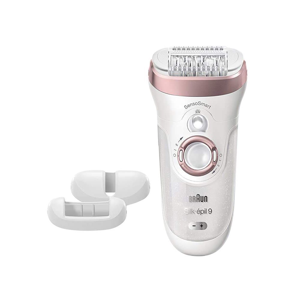 Braun Silk Epil 9 Wet & Dry Epilator, 9700 White/Light Purple