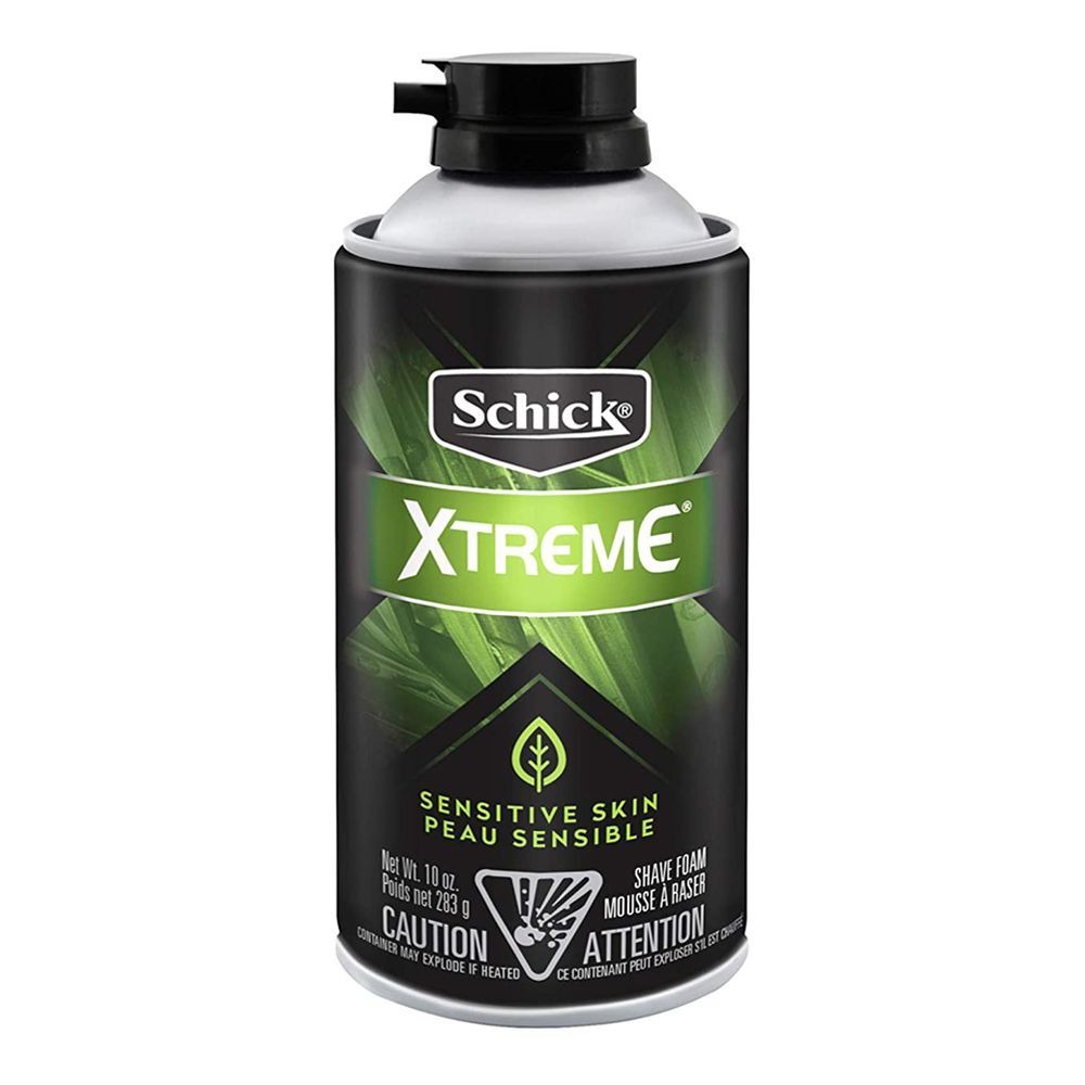 Schick Xtreme Sensitive Skin Shave Foam, 283gm