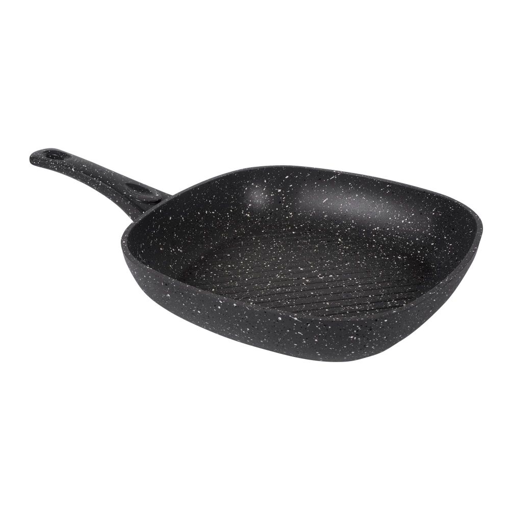 Prestige Saflon Granite Grill Pan 28cm, Grey, #SF-9028GR