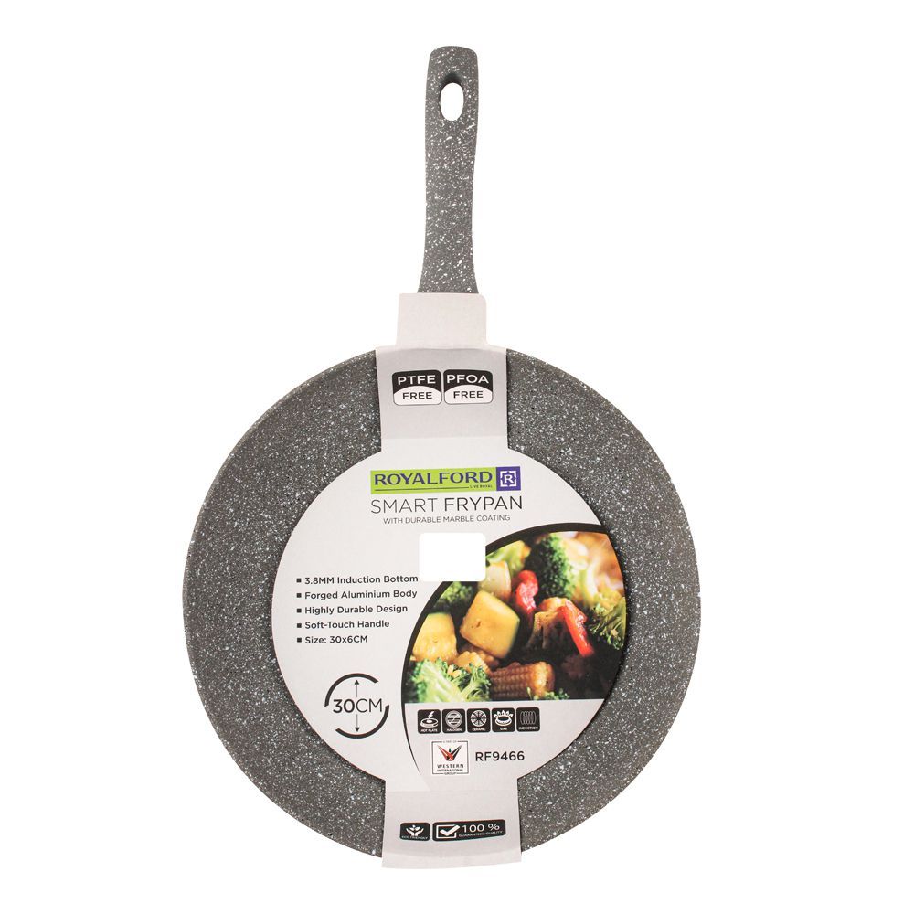 Royalford Granite Smart Frypan, 30cm, Grey, RF9466