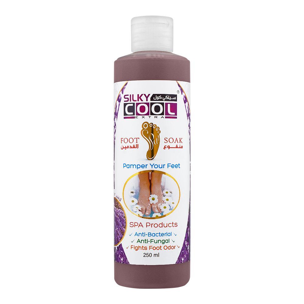 Silky Cool Extra Lavender Foot Soak, 250ml