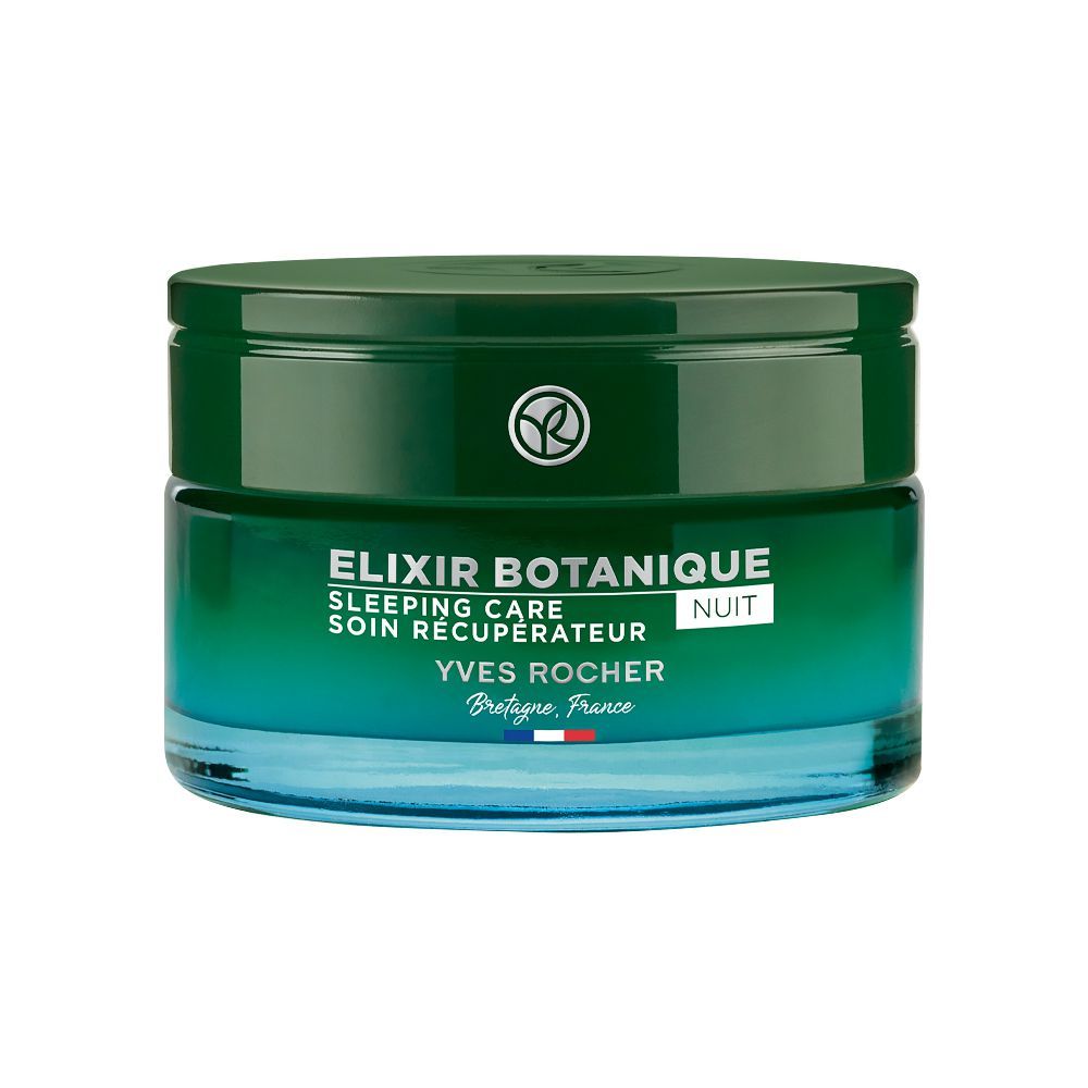 Yves Rocher Elixir Botanique Recovery Sleeping Care Night Cream, All Skin Types, 50ml