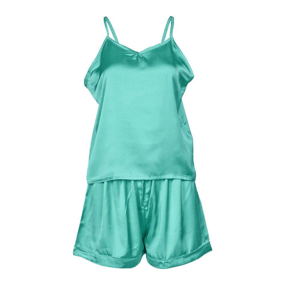 Basix Women's Camisole Set Spring Green, CS-102