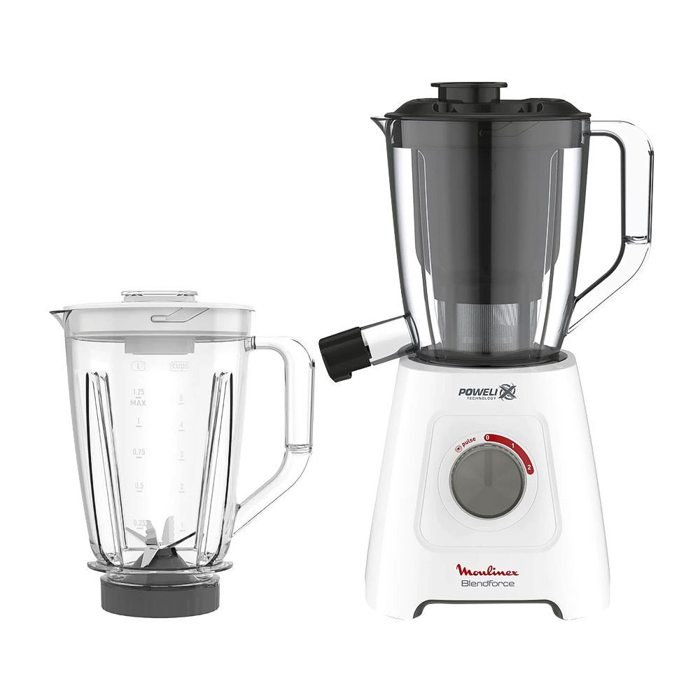 Moulinex Blend Force 2-In-1 Blender, LM42Q127