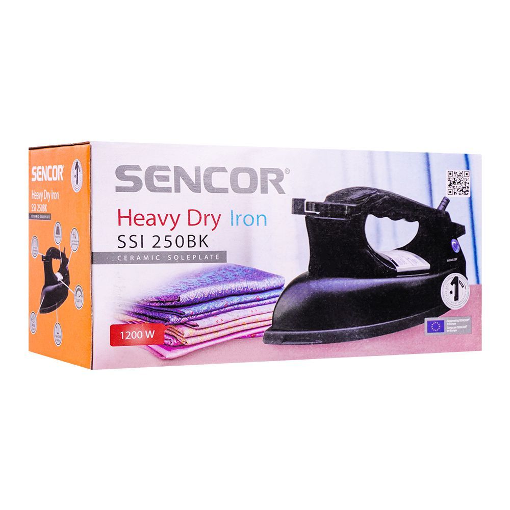 Sencor Heavy Dry Iron, SSI-250BK