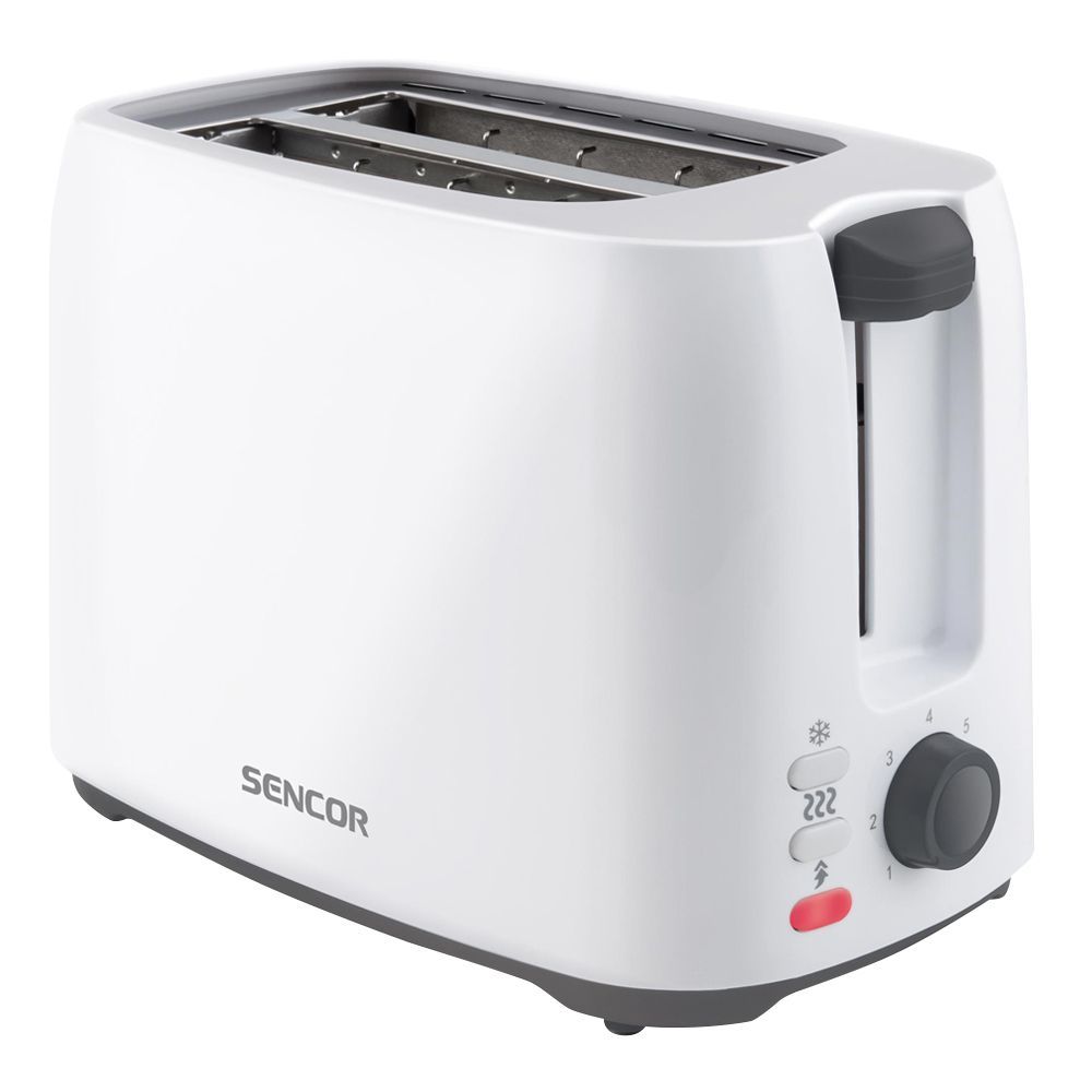 Sencor Electric Toaster, STS-2606WH, 3 Functions/7 Browning Levels, Crumb Tray For Easy Cleaning, 750W