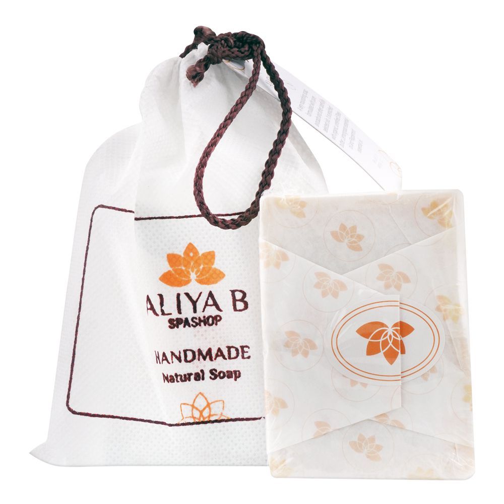 Aliya B Spa Shop Honey And Oatmeal Soap, Handmade, 125g