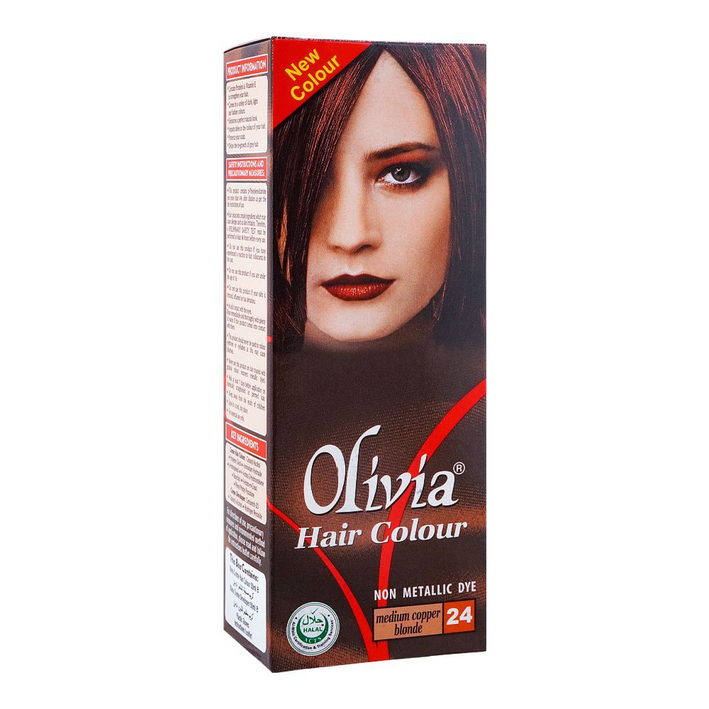 Olivia Hair Colour, 24, Medium Copper Blonde