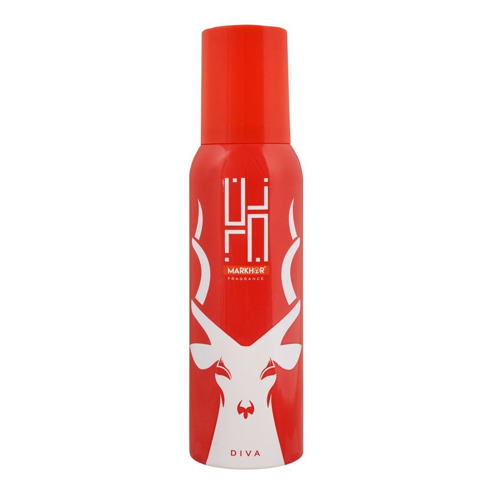 Markhor Diva No Gas Body Spray, For Women, 120ml