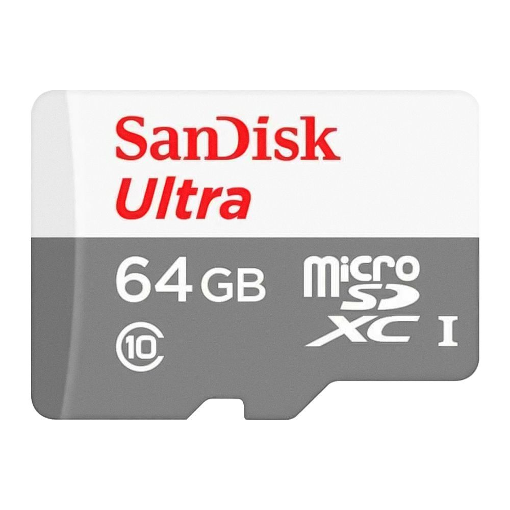 Sandisk Ultra 64GB Micro SDXC UHS-1 Card, Speed Upto 100 MB/s