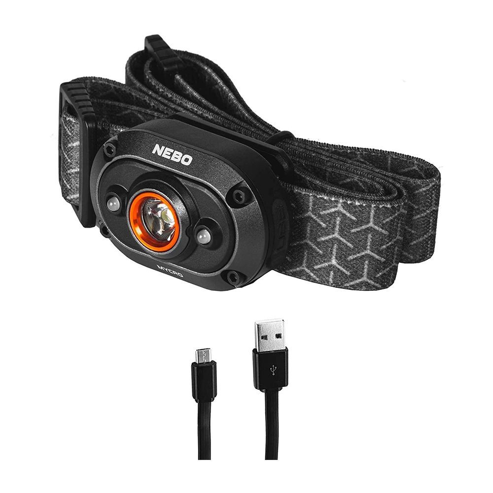 NEBO Mycro 400 Lumens Rechargeable Headlamp, NB7003