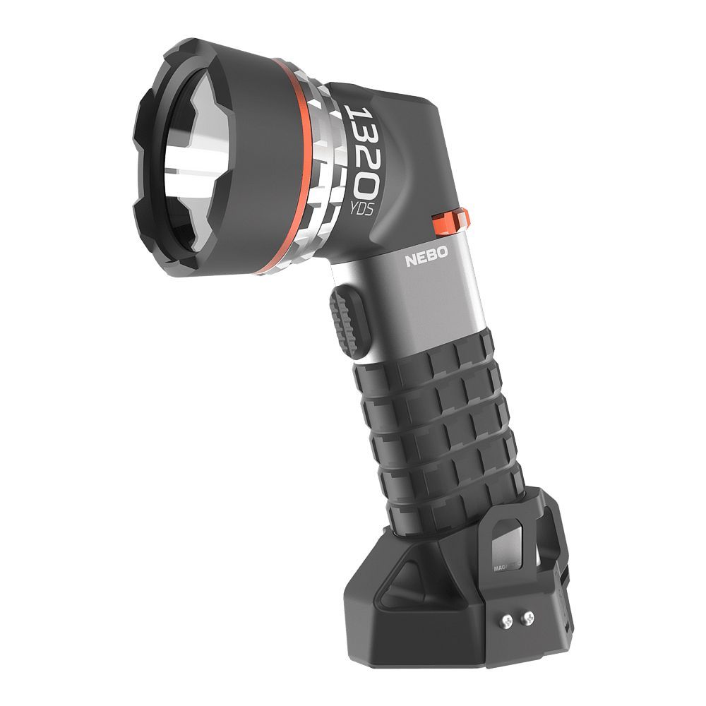 NEBO Luxtreme SL 75 3/4 Mile 1200m Light Beam Rechargeable Spot Light, NEB-SPT-1000-G