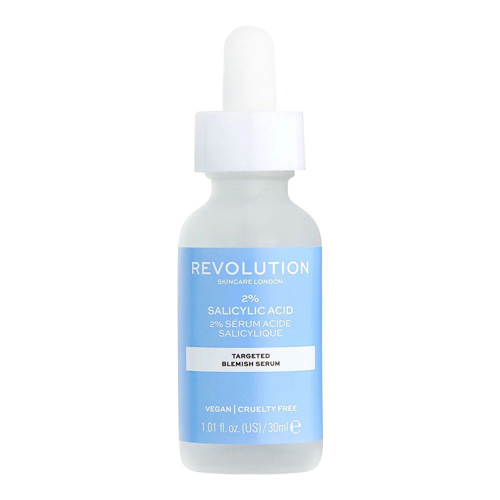 Makeup Revolution Skincare 2% Salicylic Acid Targeted Blemish Serum, 30ml