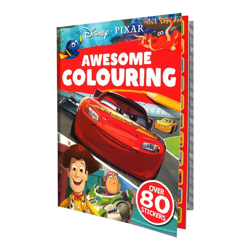 PIXAR: Awesome Coloring, Book