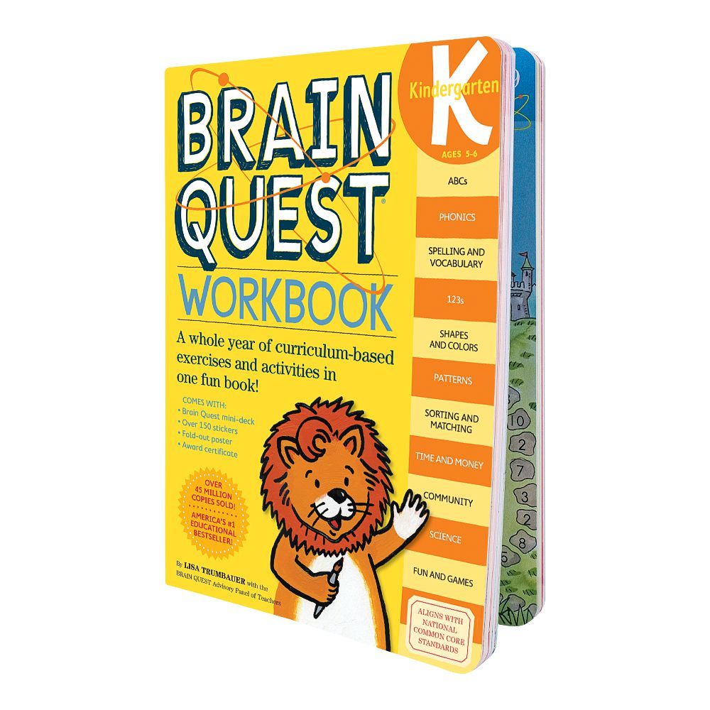 Brain Quest Workbook: Kindergarten