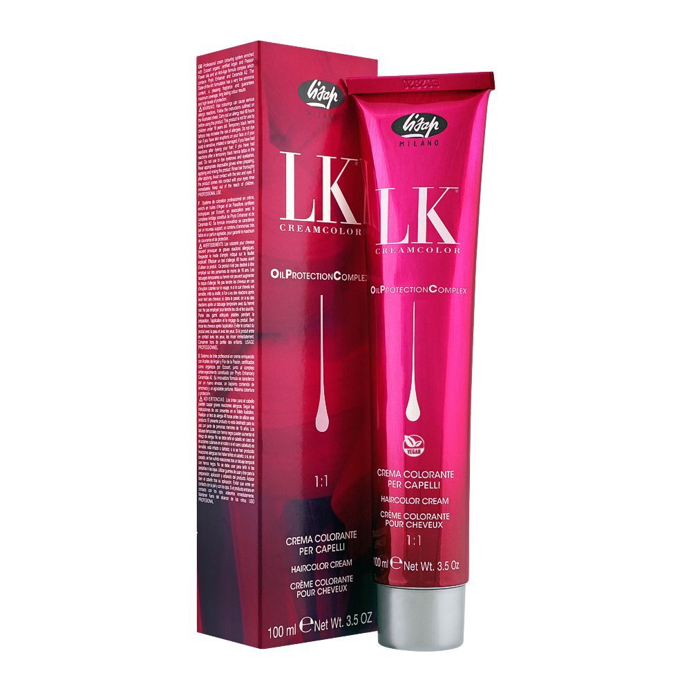 Lisap Milano LK Cream Color 1:1, Dark Blonde Ash Pearl, 6/28, 100ml