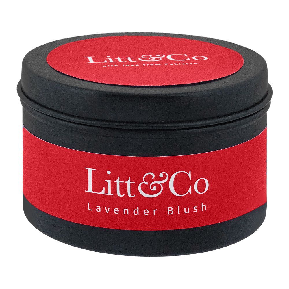 Litt & Co Deep Rose, Fragranced Candle